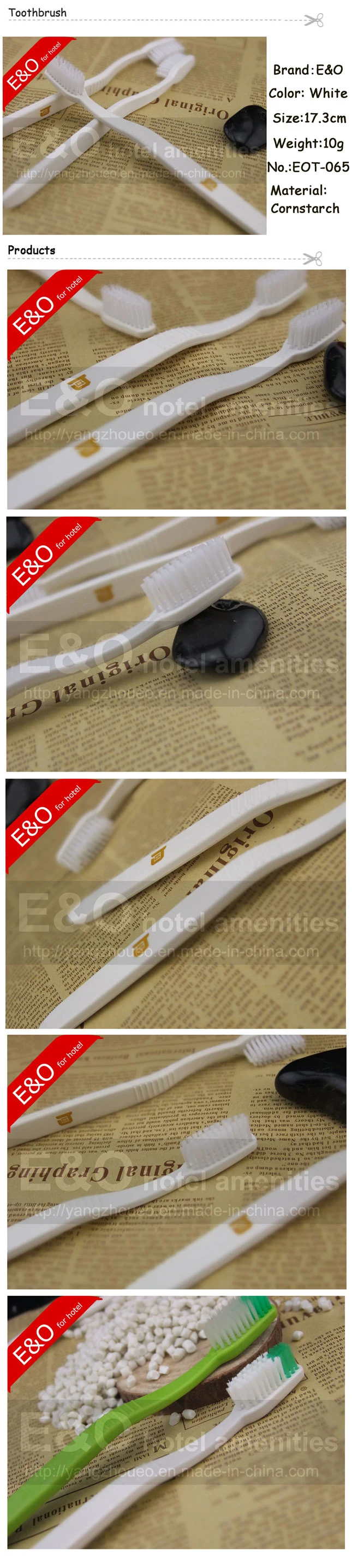 Disposable Degradable Biodegradable Toothbrush