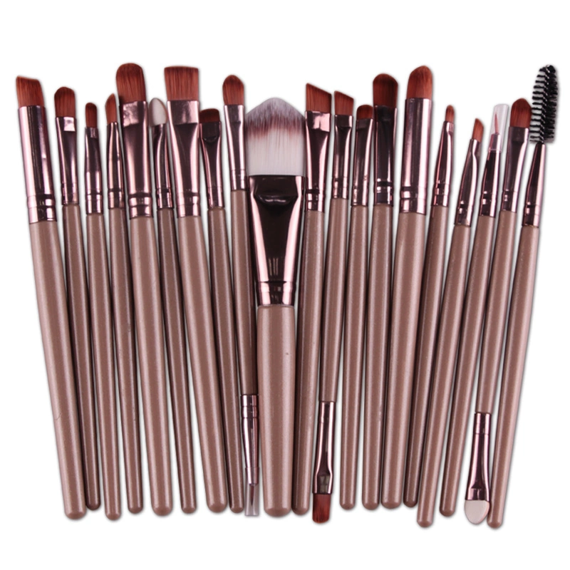 20PCS Makeup Brushes Eyeliner Eyelash Lip Make up Brush Cosmetic Beauty Tool Kit