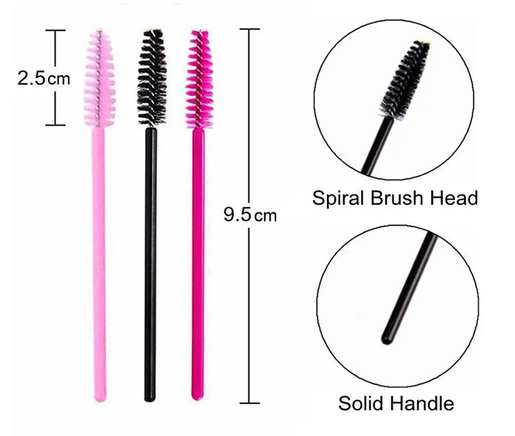 Wholesale Eyelash Extension Brush High Quality Eyebrow Brush