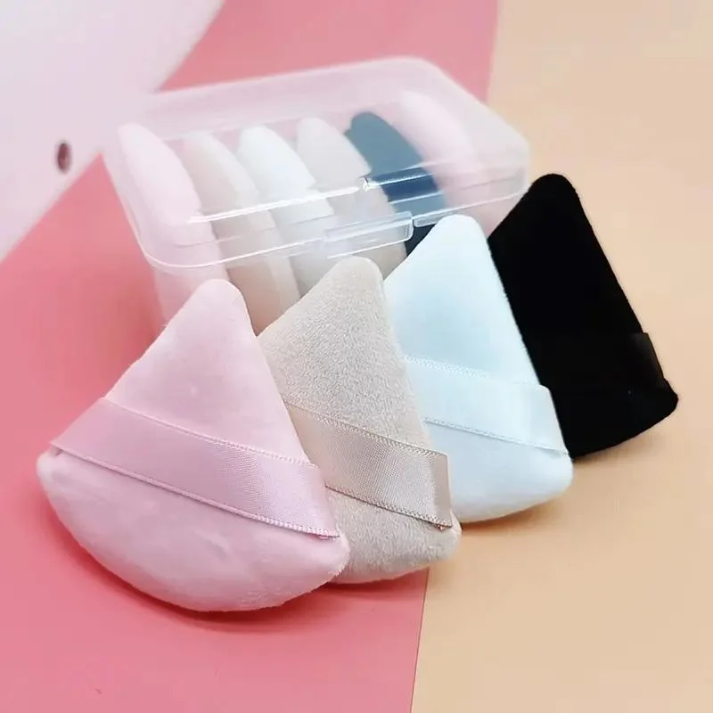 Triangle Cushion Powder Puff Loose Sponge Washable Powder Powder Cosmetic Soft Cotton Puff