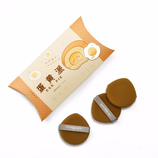 クリアエアクッションパウダーパフ付き特殊メイクスポンジファンデーションツール