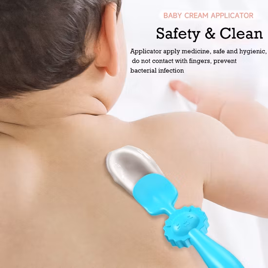 OEMシリコンヘッド付きデュオエンドアイシャドウブラシアプリケーター